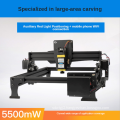 DZ-D2-5500mW Laser machine engraving machine micro diy wood bamboo cutting plotter metal paint marking machine